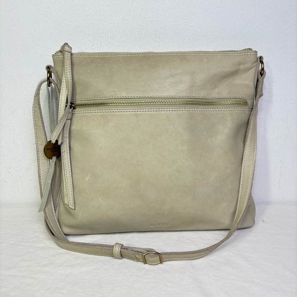 Handbags - Margot Sage Light Green Leather Crossbody Shoulder Bag Minimalist Bag Purse